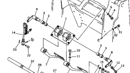 Кронштейн 113-43-41120 Komatsu