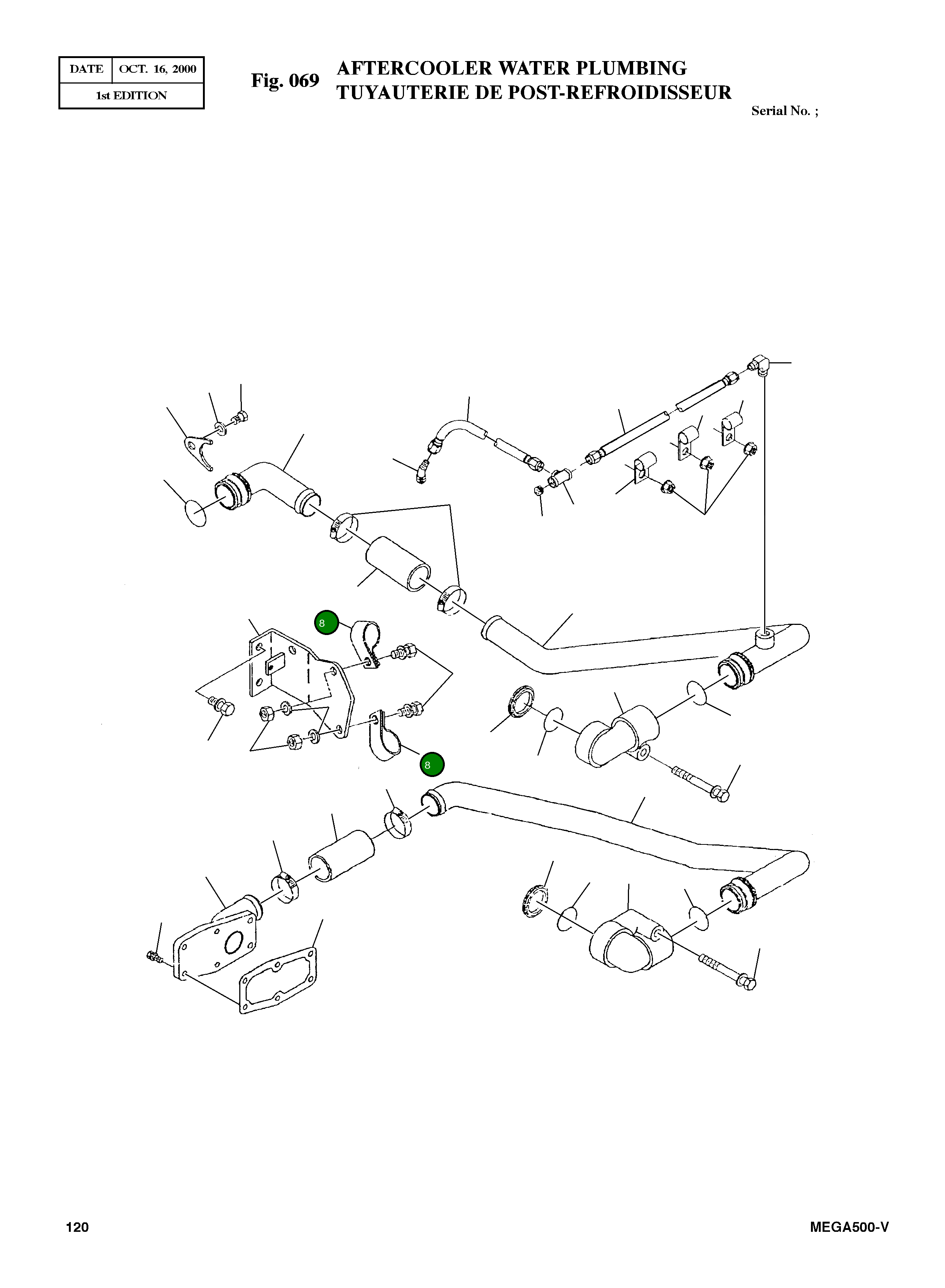 Клипса 67950 Komatsu