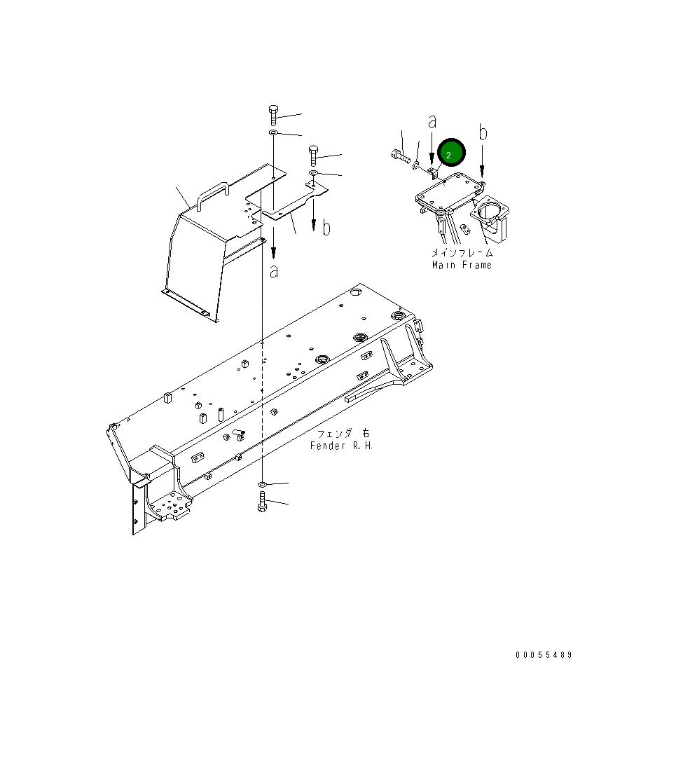 Кронштейн 154-54-74370 Komatsu