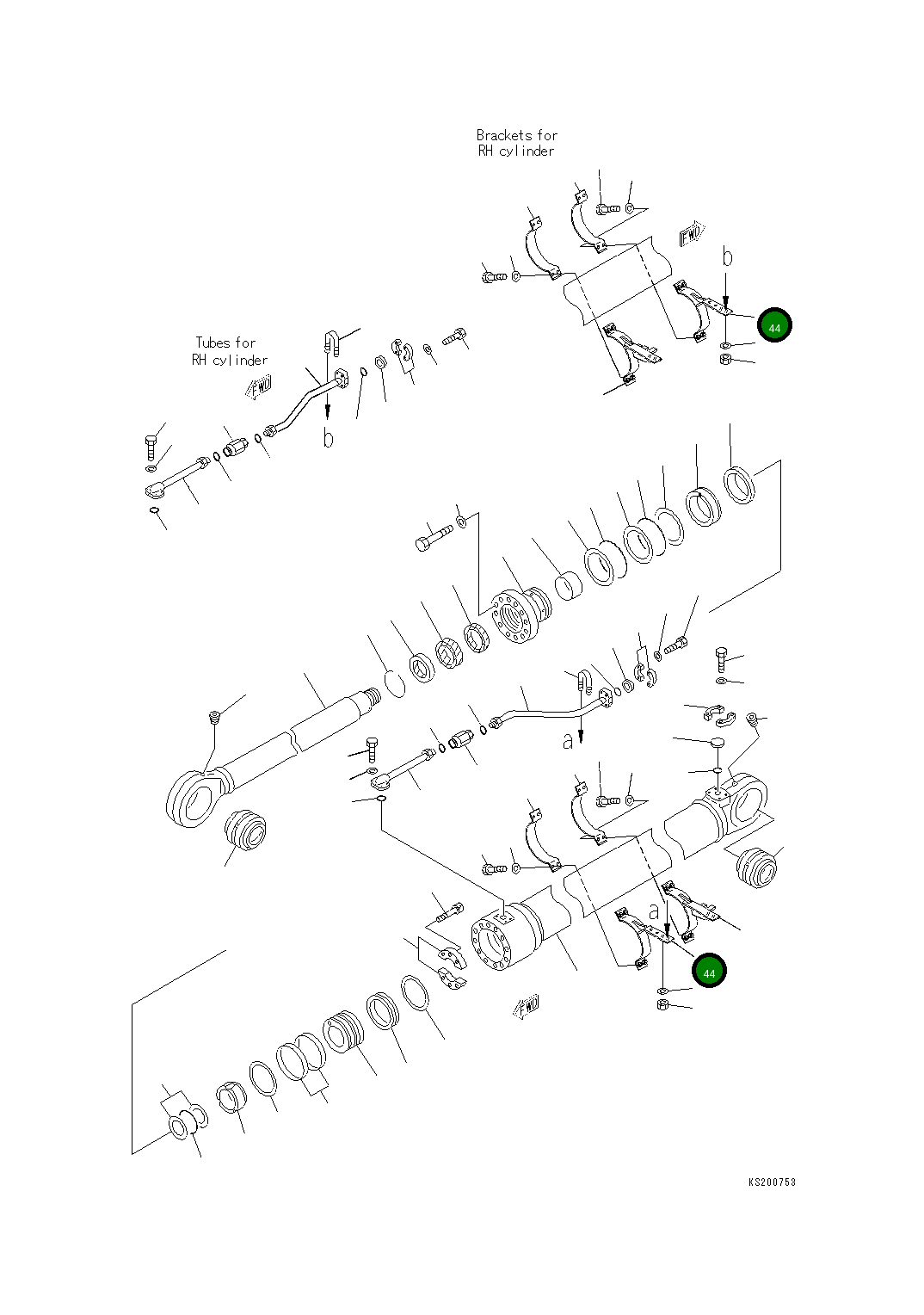 Кронштейн 707-88-22300 Komatsu