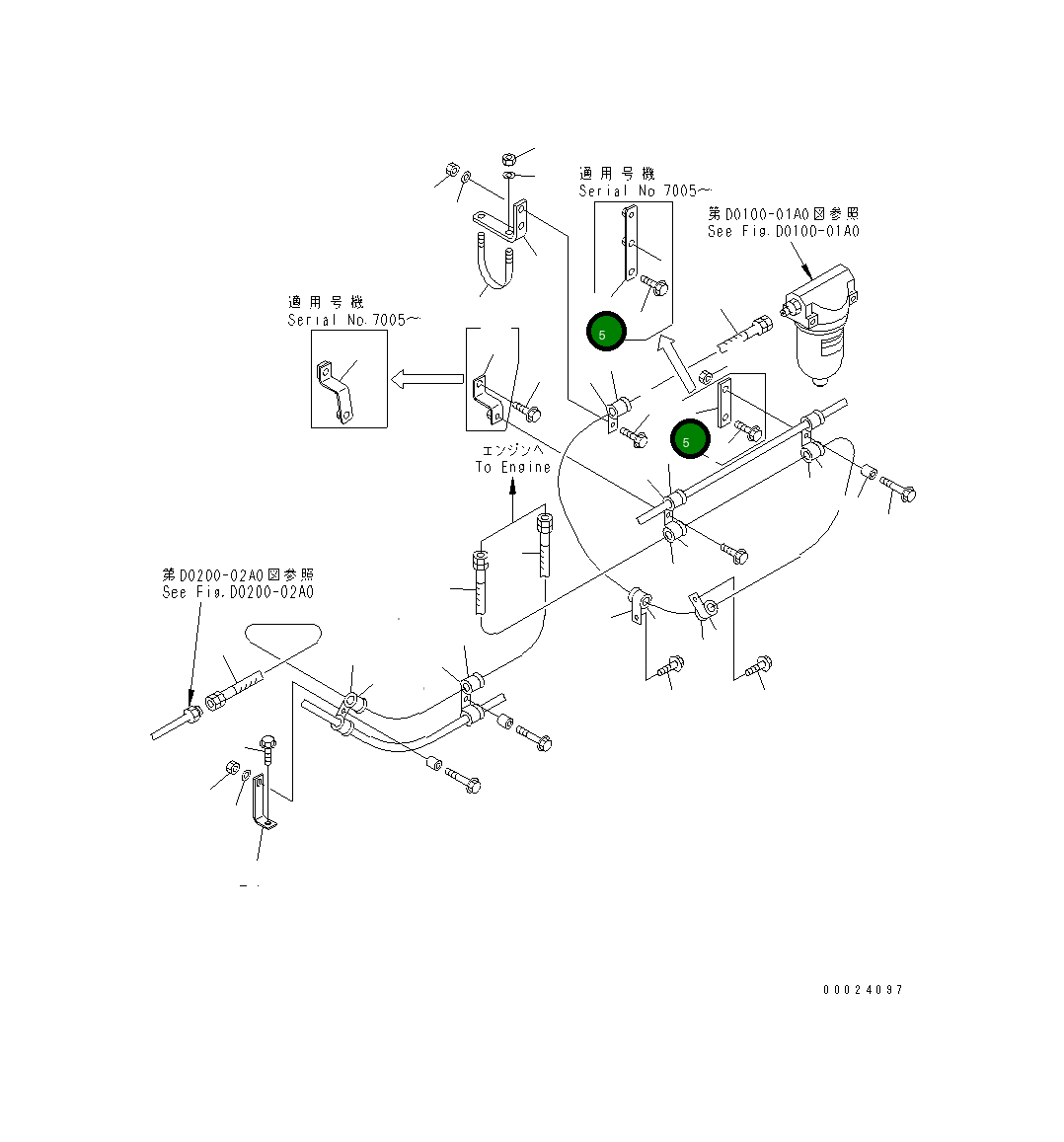 Кронштейн 569-04-81920 Komatsu