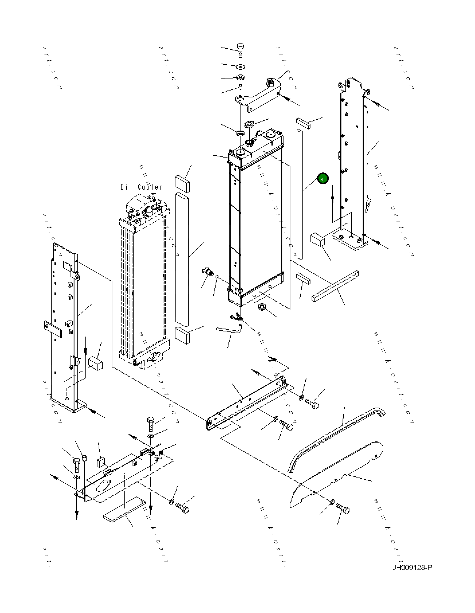 Лист 21K-03-41930 Komatsu