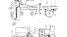 Наклейка TZ0800 Komatsu