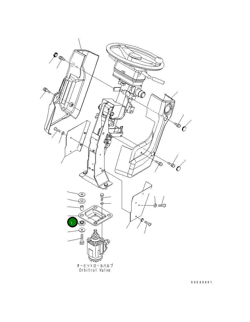 Кронштейн 423-40-42160 Komatsu