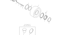 Основание обода 427-30-12111 Komatsu