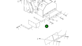 Кронштейн 26A-870-1P10 Komatsu