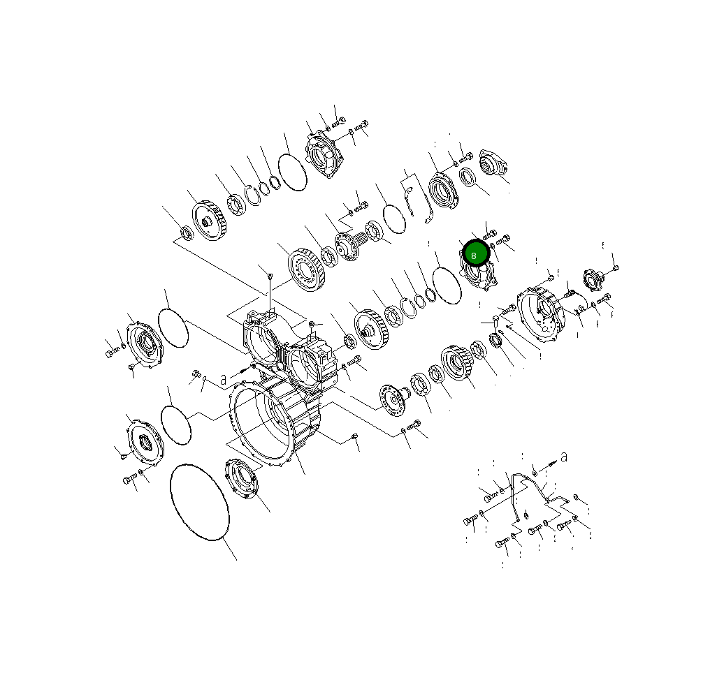 Клетка 426-13-44140 Komatsu