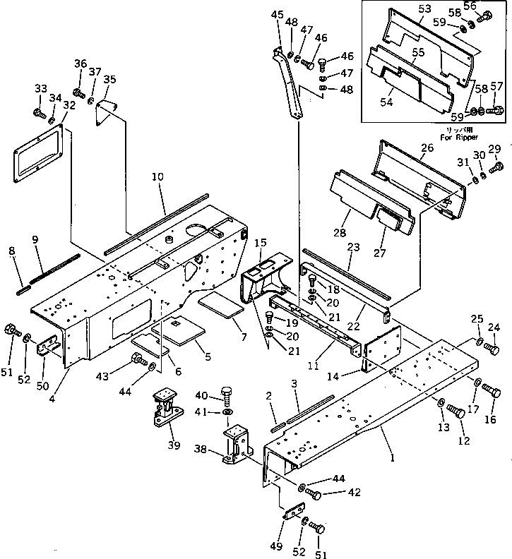 Лист 144-A62-8980 Komatsu