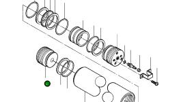 Направляющая крепления шланга 1439 493 H1 Komatsu