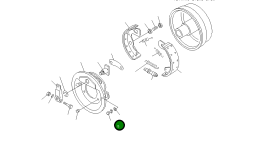Палец 23D-32-11180 Komatsu