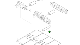 Палец 2123-6046 Komatsu
