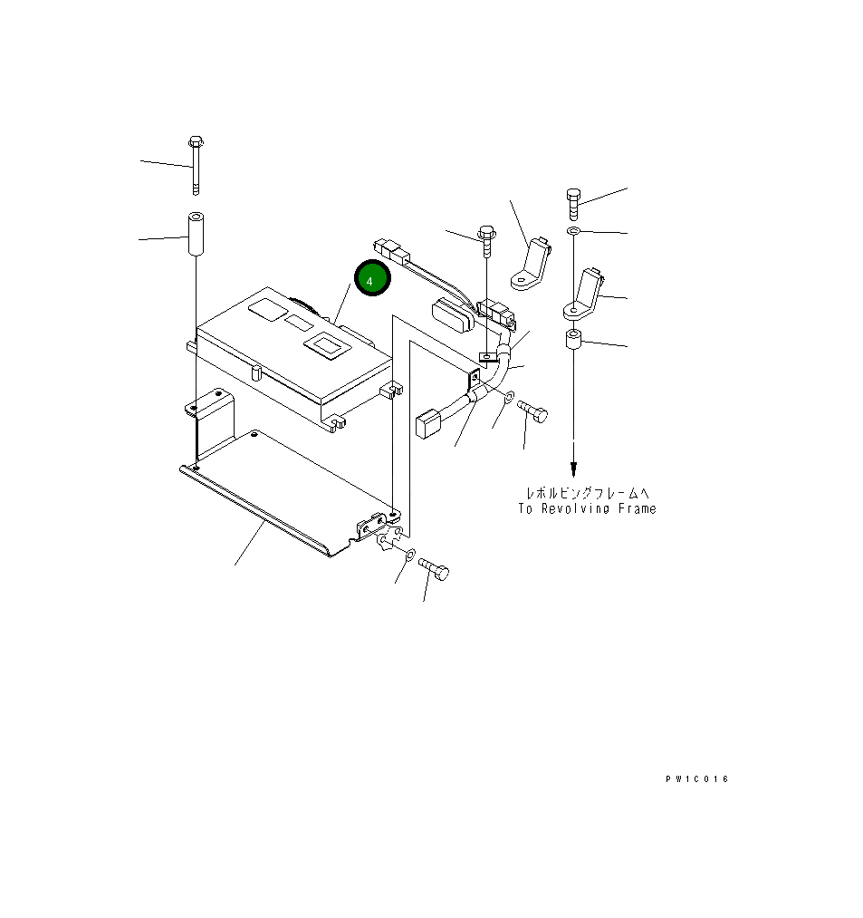Контроллер 7826-20-5002 Komatsu