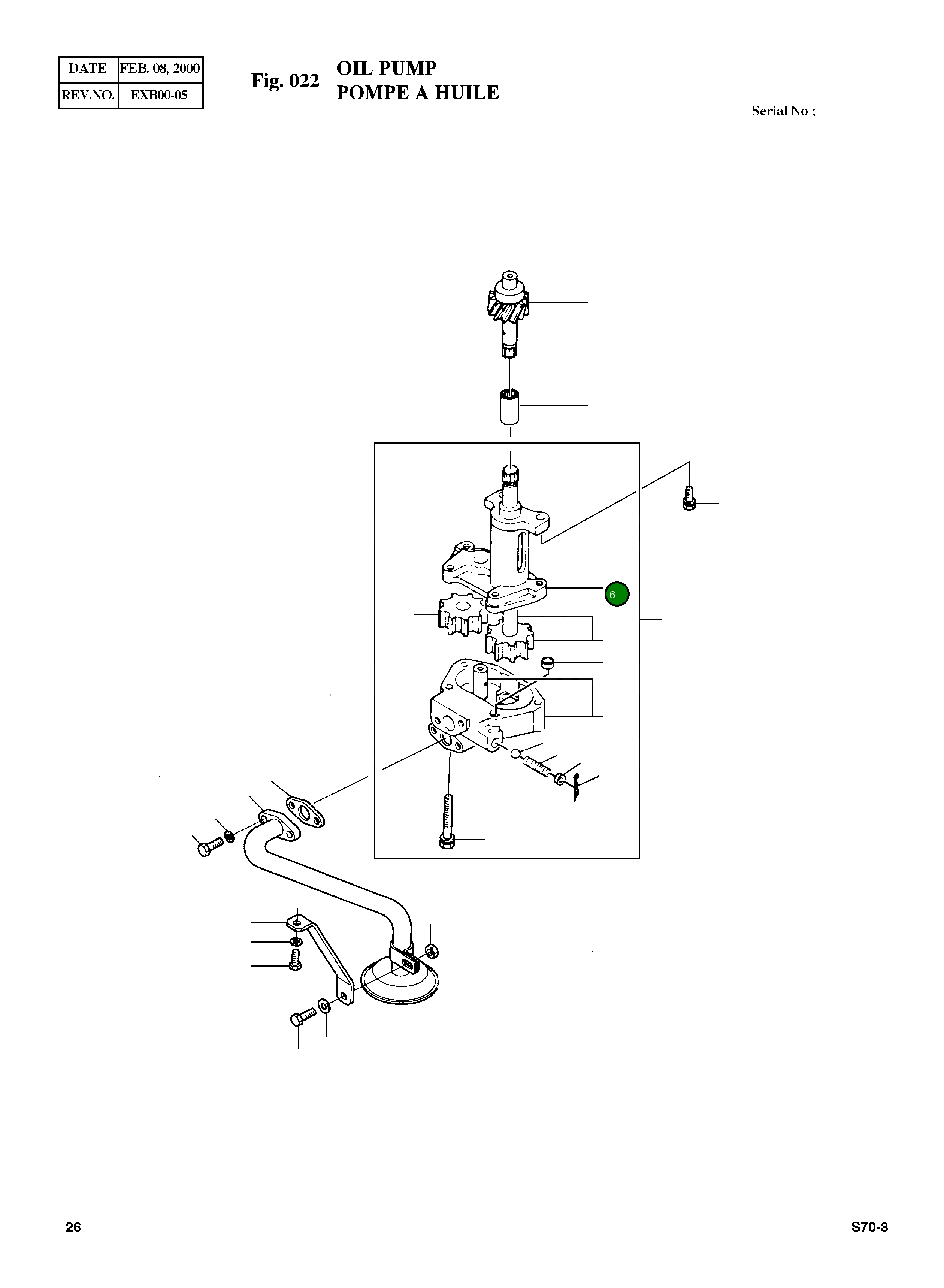 Корпус 65.05102-0018 Komatsu