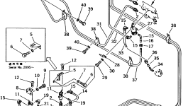 Кронштейн 569-35-62591 Komatsu