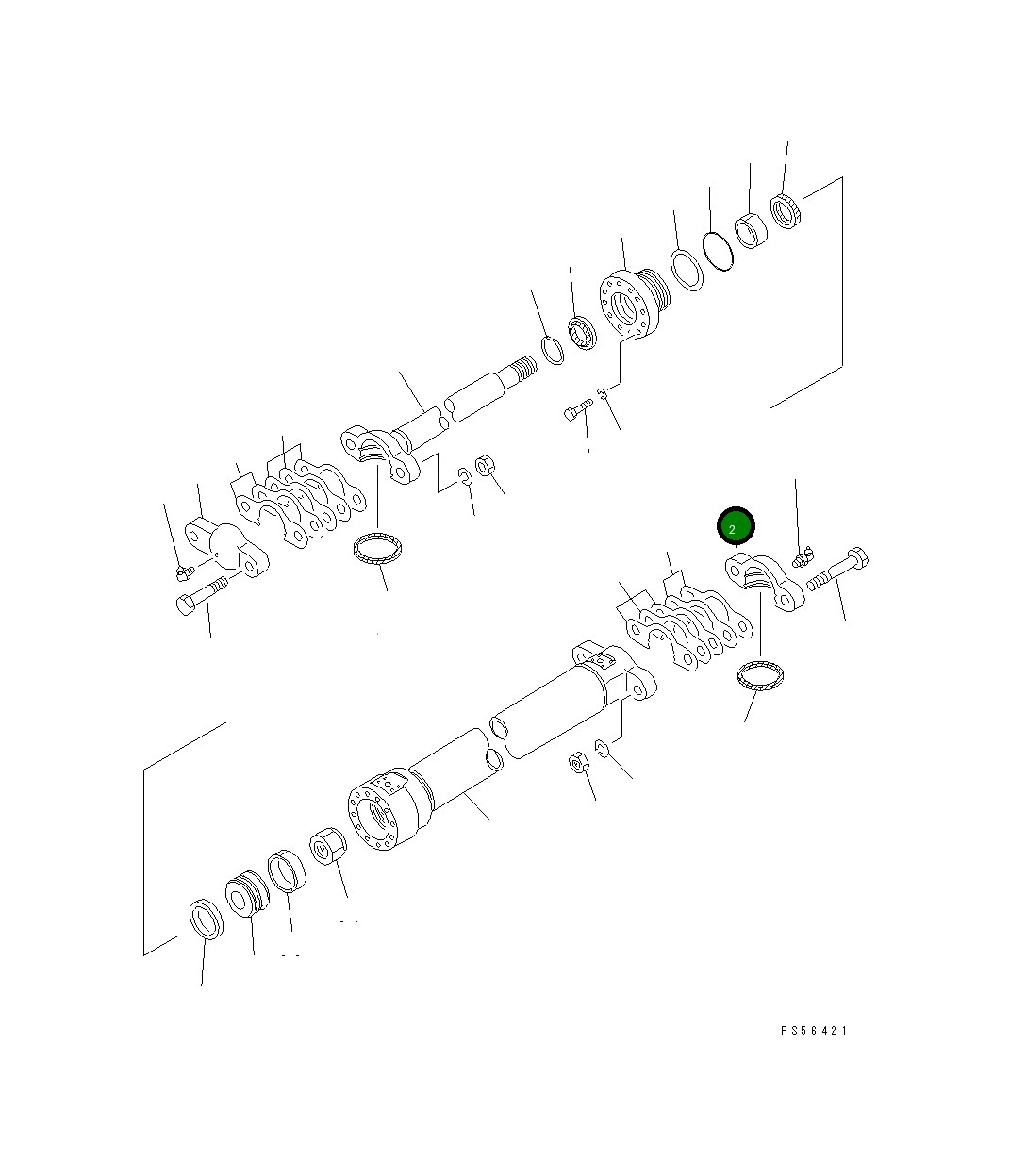Колпак 707-66-65080 Komatsu