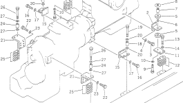 Кронштейн 23A-01-11221 Komatsu