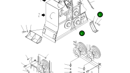 Кронштейн 8255-70-1412 Komatsu