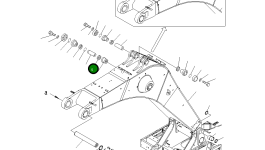 Палец 21T-70-11250 Komatsu