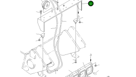 Кронштейн 567-06-72131 Komatsu