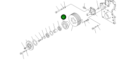 Корпус 6162-63-3240 Komatsu