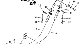 Трубка 154-61-73420 Komatsu