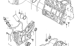 Корпус YM123951-01810 Komatsu