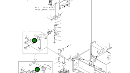 Кронштейн 569-61-88980 Komatsu