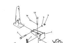 Пластина 145-Z79-4321 Komatsu