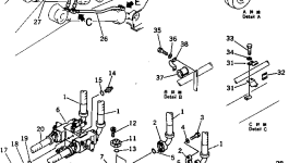 Трубка 209-62-16370 Komatsu