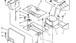 Лист 20N-973-4680 Komatsu