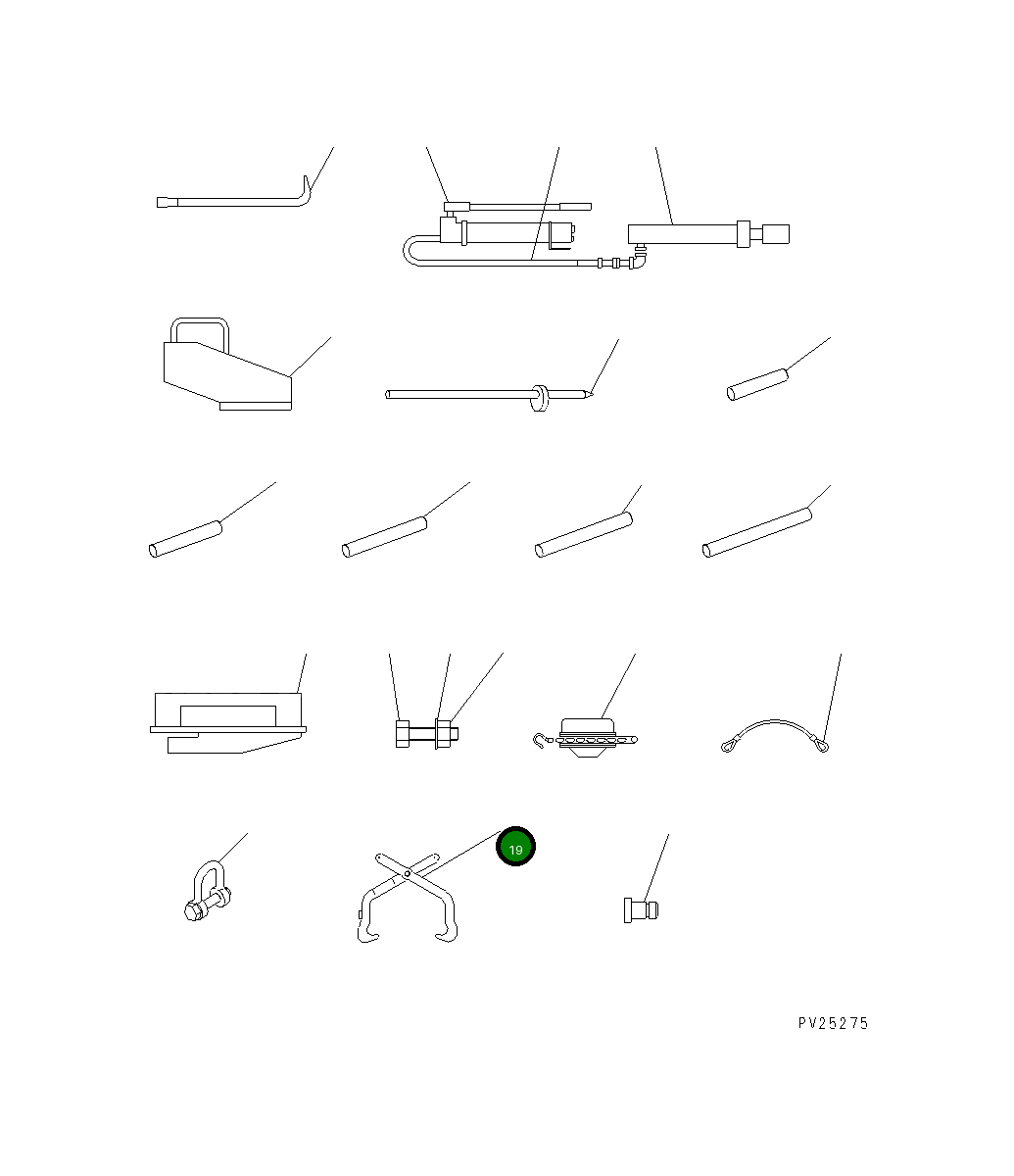 Крюк KHK-2294300 Komatsu