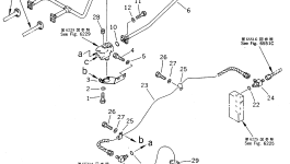 Шланг 20Y-62-17672 Komatsu