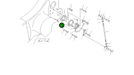 Кронштейн 569-43-88320 Komatsu