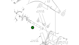 Палец 21Y-70-15240 Komatsu