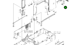 Кронштейн 23D-54-34291 Komatsu