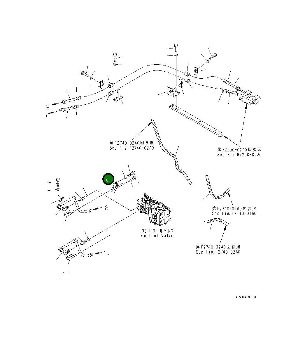 Кронштейн 134-78-61451 Komatsu