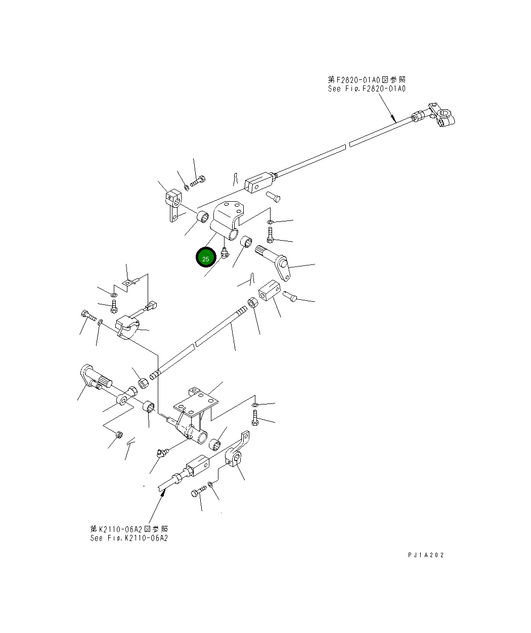 Кронштейн 19M-43-11540 Komatsu