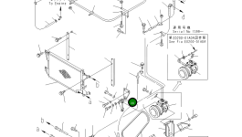 Кронштейн 567-07-73331 Komatsu
