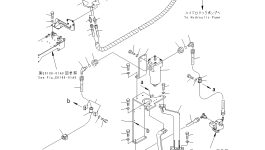Кронштейн 22U-62-12880 Komatsu