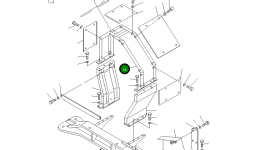 Кронштейн 42C-Z89-3760 Komatsu