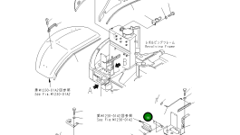 Кронштейн 22M-54-12750 Komatsu