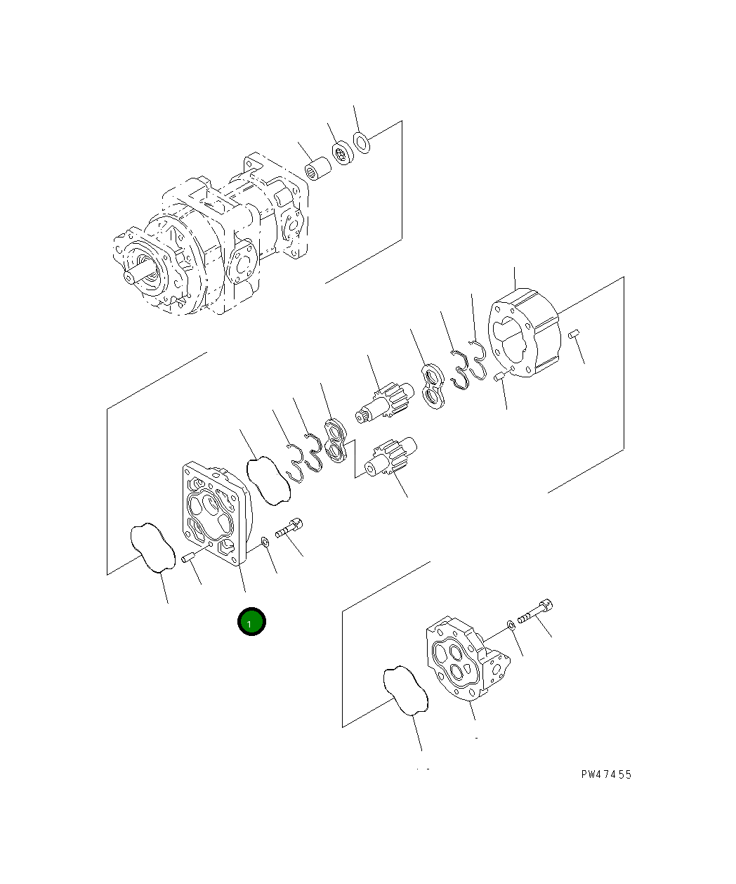Кронштейн 705-18-03540 Komatsu
