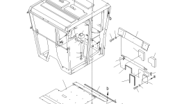 Лист 23B-952-1470 Komatsu