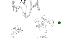 Кронштейн 103-Y79-5420 Komatsu