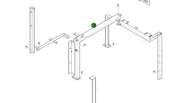 Опора 195-00157B Komatsu