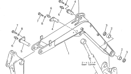 Палец 21R-70-11220 Komatsu