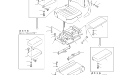 Кронштейн 13F-57-31111 Komatsu