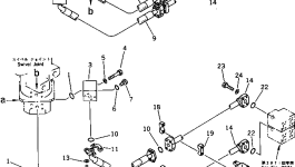 Угловой штуцер 21N-62-14120 Komatsu