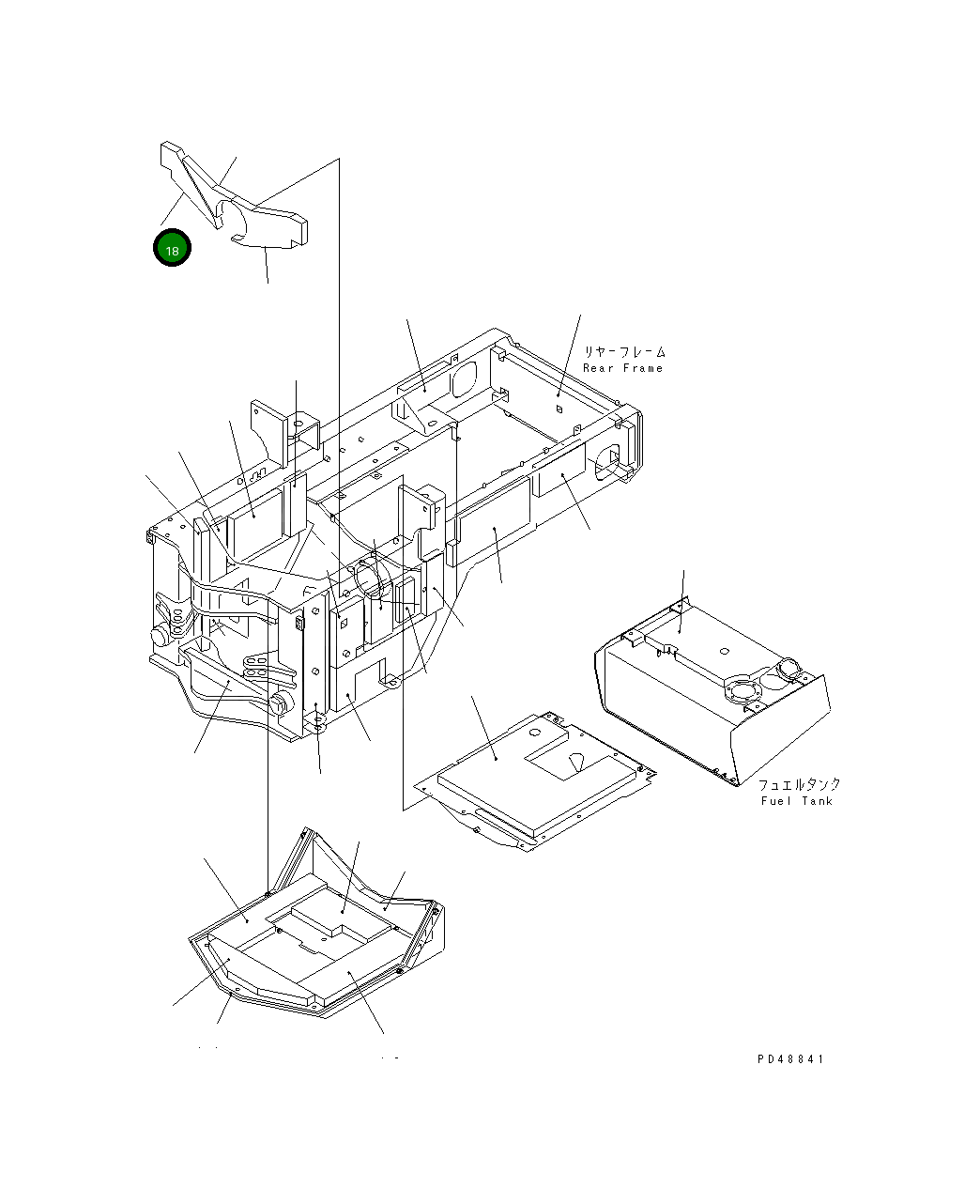 Лист 416-S06-2670 Komatsu