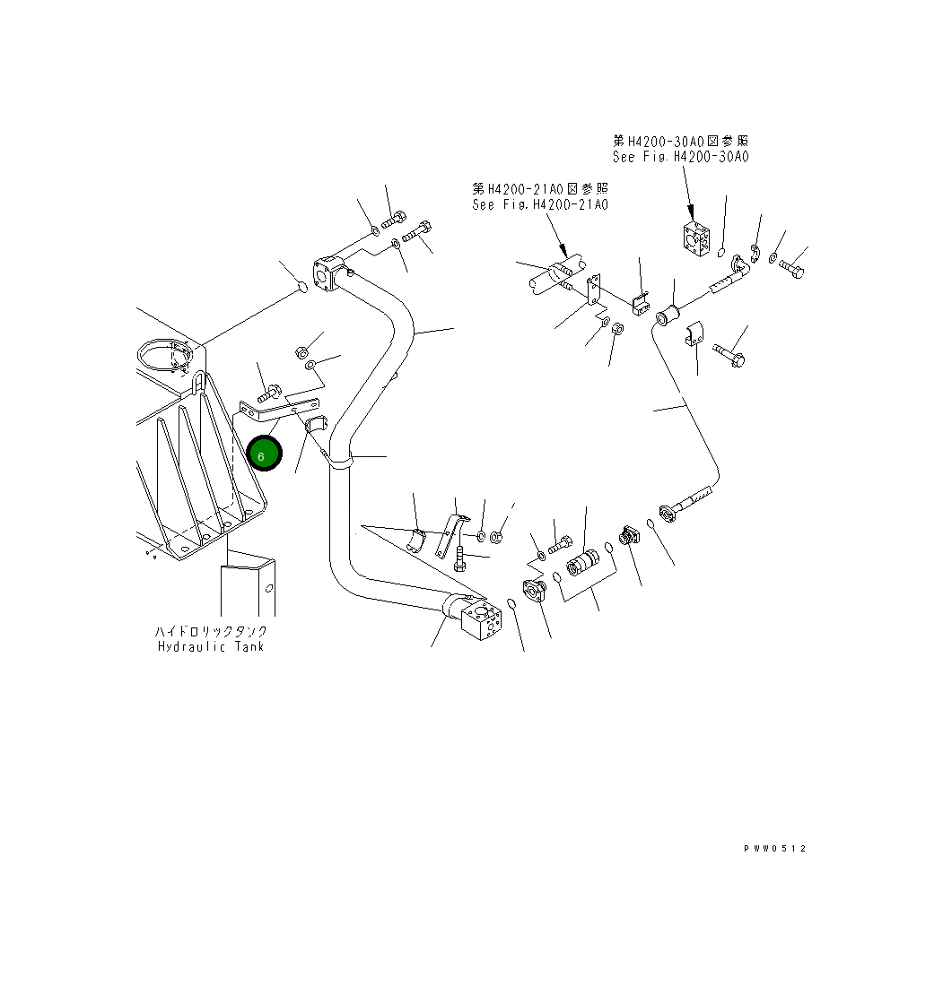 Кронштейн 42C-62-15412 Komatsu
